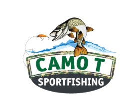 Camo T Sportfishing entry by Crest Logo Designs