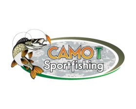 Camo T Sportfishing entry by Crest Logo Designs
