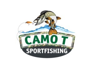Camo T Sportfishing entry by Crest Logo Designs