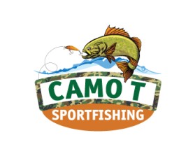 Camo T Sportfishing entry by Crest Logo Designs