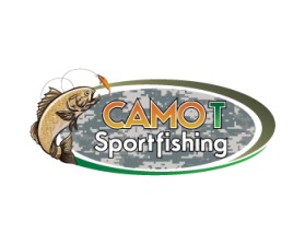 Camo T Sportfishing entry by Crest Logo Designs