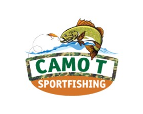 Camo T Sportfishing entry by Crest Logo Designs