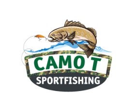 Camo T Sportfishing entry by Crest Logo Designs