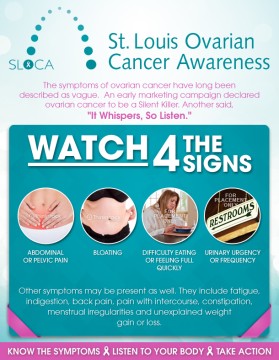 St. Louis Ovarian Cancer Awareness (SLOCA) entry by bocaj.ecyoj
