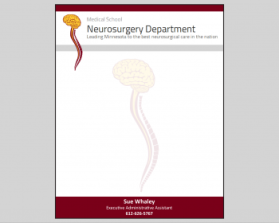 Minnesota Neurosurgery (U of MN, Department of Neurosurgery) entry by Yurie