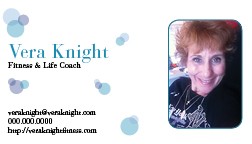 Veraknightfitness.com entry by WittyDogDesigns