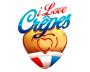 Logo Design for I love Crêpes