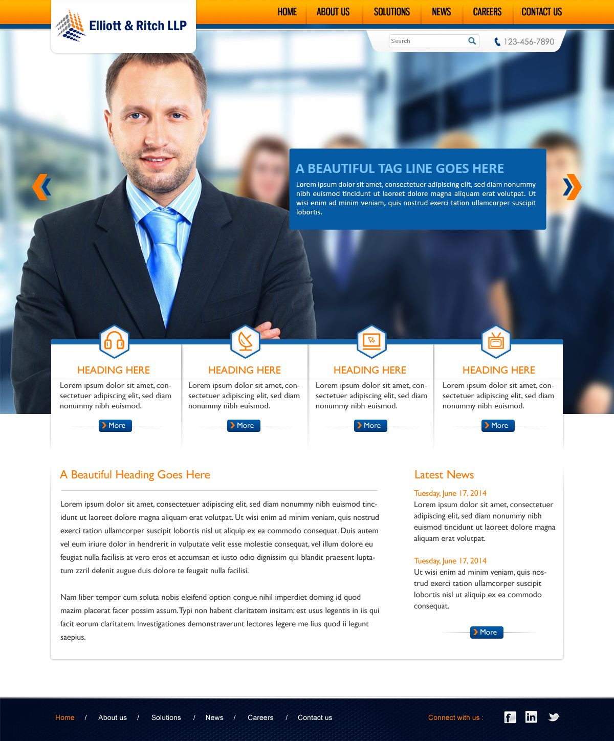 Web Design for Elliott & Ritch LLP