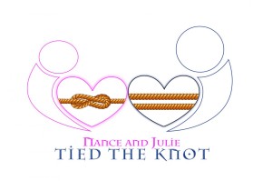 Wedding logo entry by Brankac