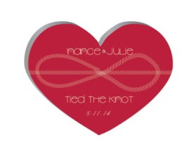 Wedding logo entry by not2shabby