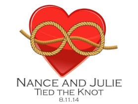Wedding logo entry by ahillonis