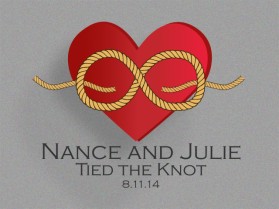 Wedding logo entry by ahillonis