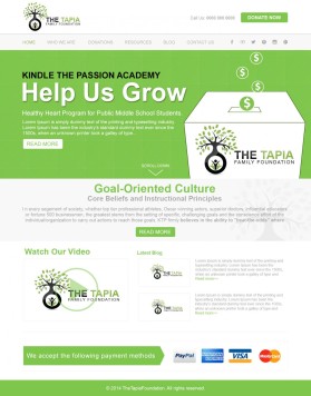 TapiaFamilyFoundation entry by Cre8iveVines