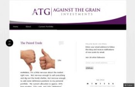 Against the Grain (ATG) Investments.   Our website/ blog is:  www.atginvestments.com entry by JMTech