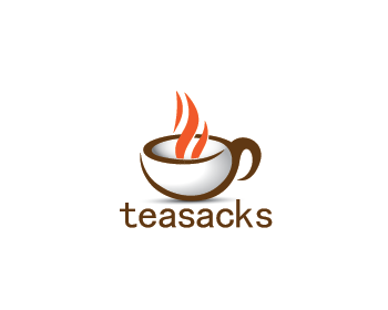 Logo Design entry 901432 submitted by luckydesign to the Logo Design for teasacks.com, Tea Sacks run by mia.moody84