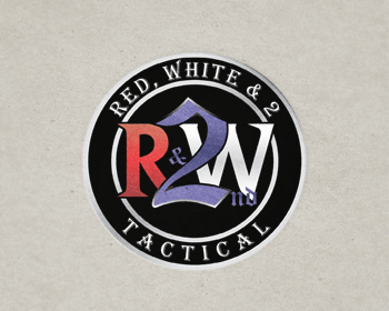 Logo Design for Red, White, and Two (R W & 2) Tactical