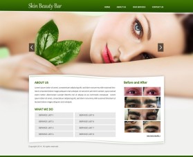 Skin Beauty Bar entry by webwinner