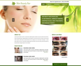 Skin Beauty Bar entry by webwinner