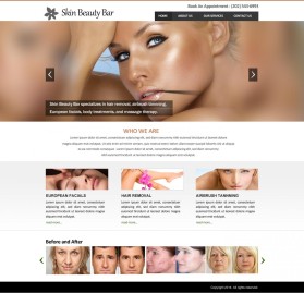 Skin Beauty Bar entry by webwinner