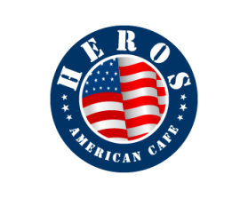 Heros American Cafe entry by dsdezign