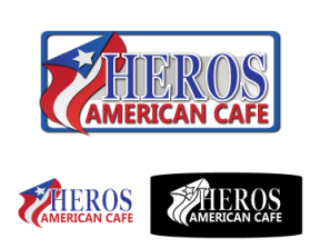Heros American Cafe entry by tsrdesigns