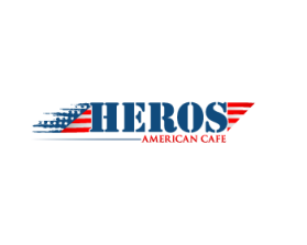 Heros American Cafe entry by dsdezign