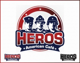 Heros American Cafe entry by Achilleas Poutachidis