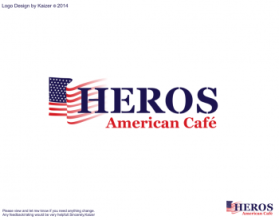 Heros American Cafe entry by kaizer