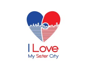 I Love My Sister City entry by DesignS