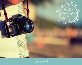 Julie Crawford Photography entry by alita.design
