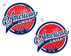 Logo Design entry 972202 submitted by neilfurry to the Logo Design for American Grill run by American Grill