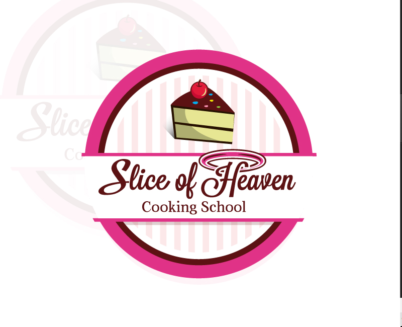 Logo Design for Taste of Heaven Cooking School