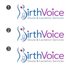 Birth Voice Doula &amp; Lactation Services entry by airish.designs