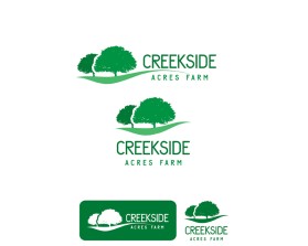 Creekside Acres Farm entry by DesignS