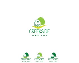 Creekside Acres Farm entry by DesignS