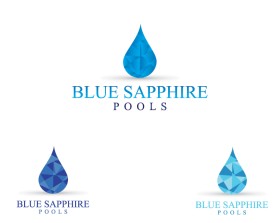 Blue Sapphire Pools entry by alita.design