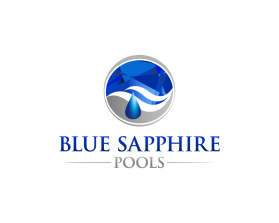 Blue Sapphire Pools entry by dsdezign