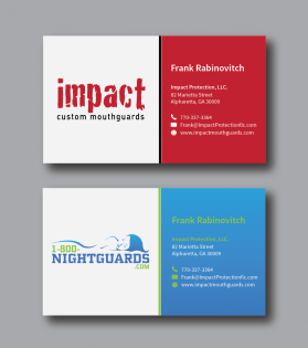 www.ImpactMouthguards.com and www.1800nightguards.com entry by athenticdesigner