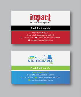 www.ImpactMouthguards.com and www.1800nightguards.com entry by athenticdesigner