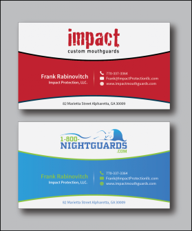 www.ImpactMouthguards.com and www.1800nightguards.com entry by athenticdesigner