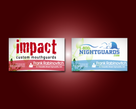 www.ImpactMouthguards.com and www.1800nightguards.com entry by exnimbuzzer
