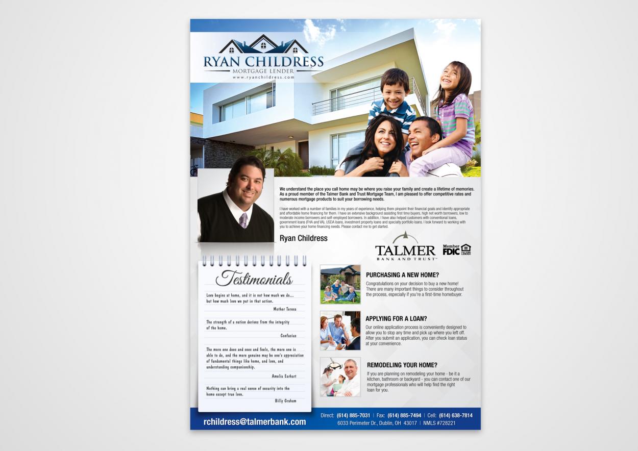 Brochure Design for Ryan J. Childress