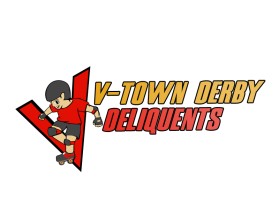 V Town Derby Delinquents entry by tadadat