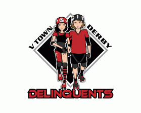 V Town Derby Delinquents entry by runeking500