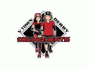 V Town Derby Delinquents entry by runeking500
