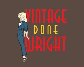 VINTAGE DONE WRIGHT entry by JINKODESIGNS