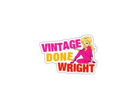 VINTAGE DONE WRIGHT entry by ojgraphics