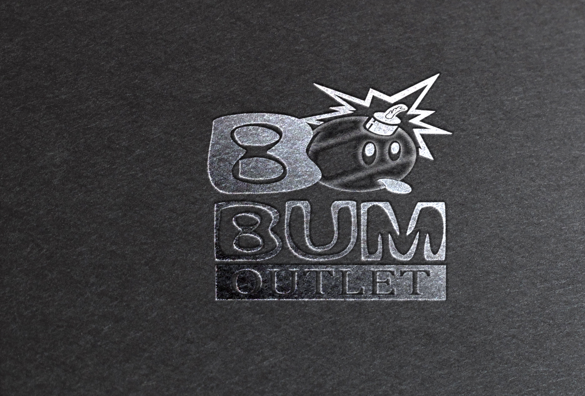 Logo Design for BUM OUTLET