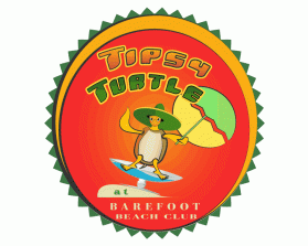 Tipsy Turtle at Barefoot Beach Club entry by Coral