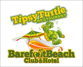 Tipsy Turtle at Barefoot Beach Club entry by RoyalSealDesign